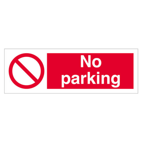 No Parking Sign (10052V)
